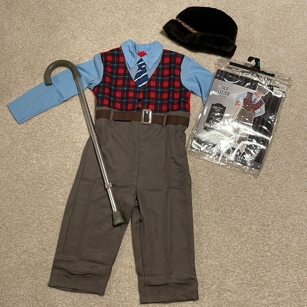 Old Man Halloween Costume